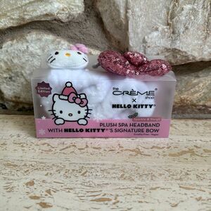 NIB Crème shop x Hello Kitty spa headband